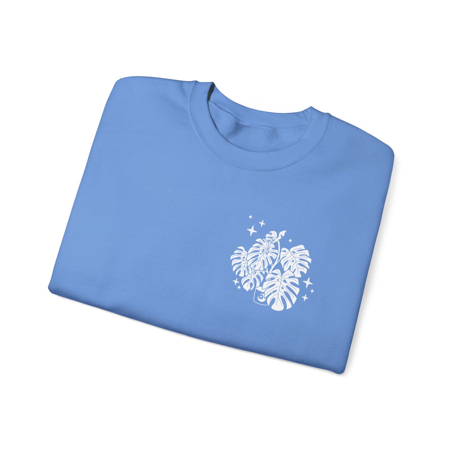 Moon Monstera Crewneck Sweatshirt