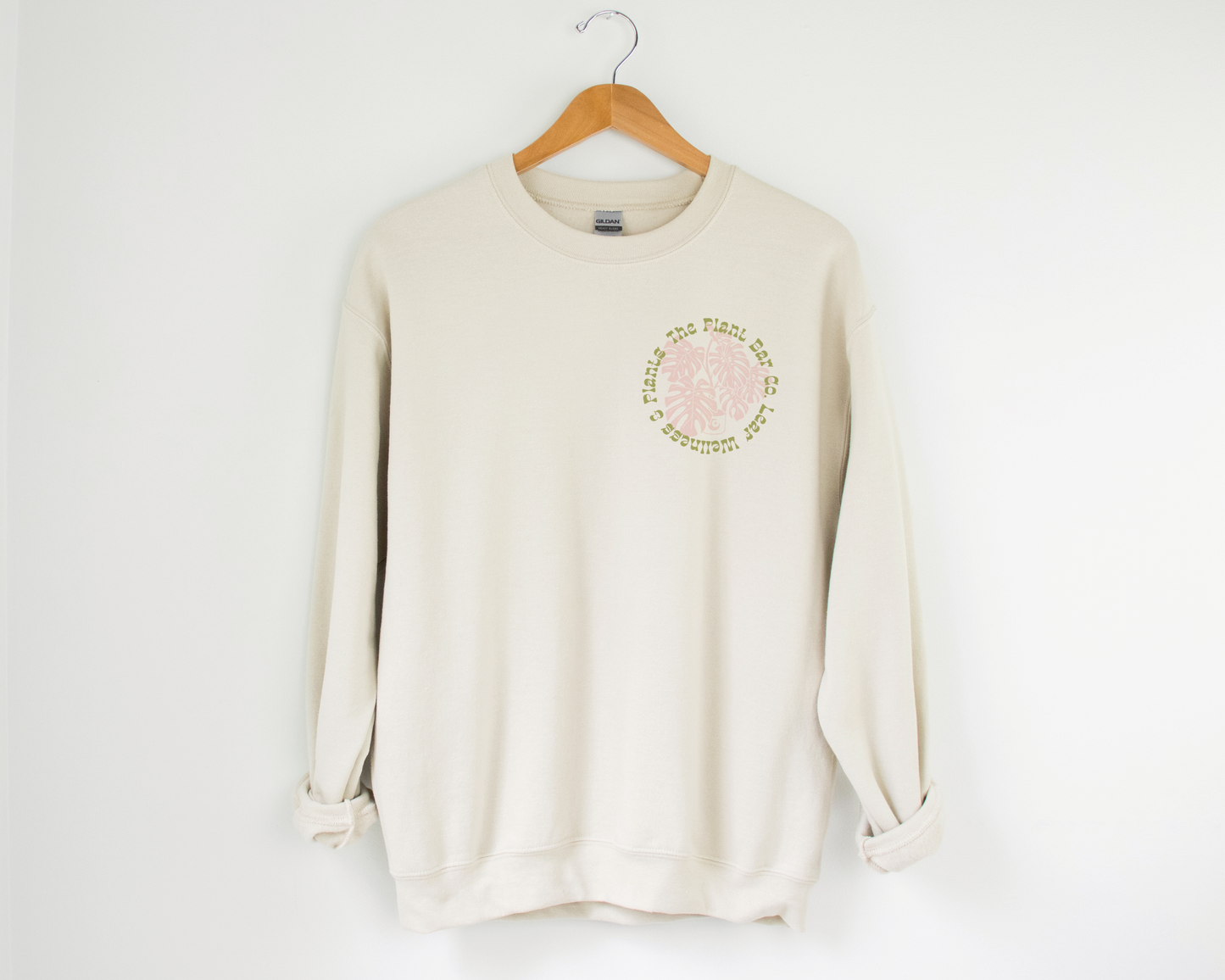 Damn Good Plant Parent Crewneck Sweatshirt - Leaf Wellness Edition