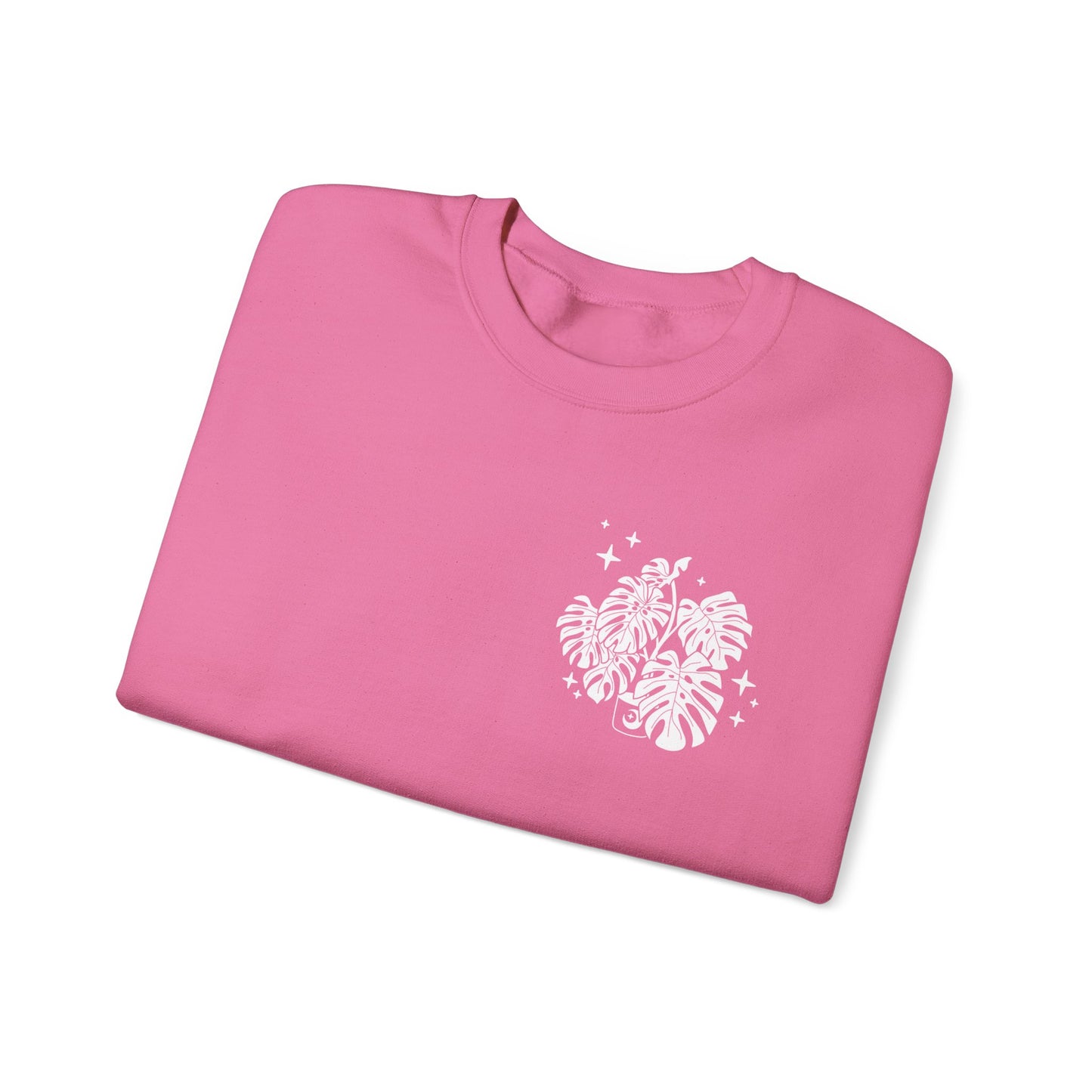 Moon Monstera Crewneck Sweatshirt