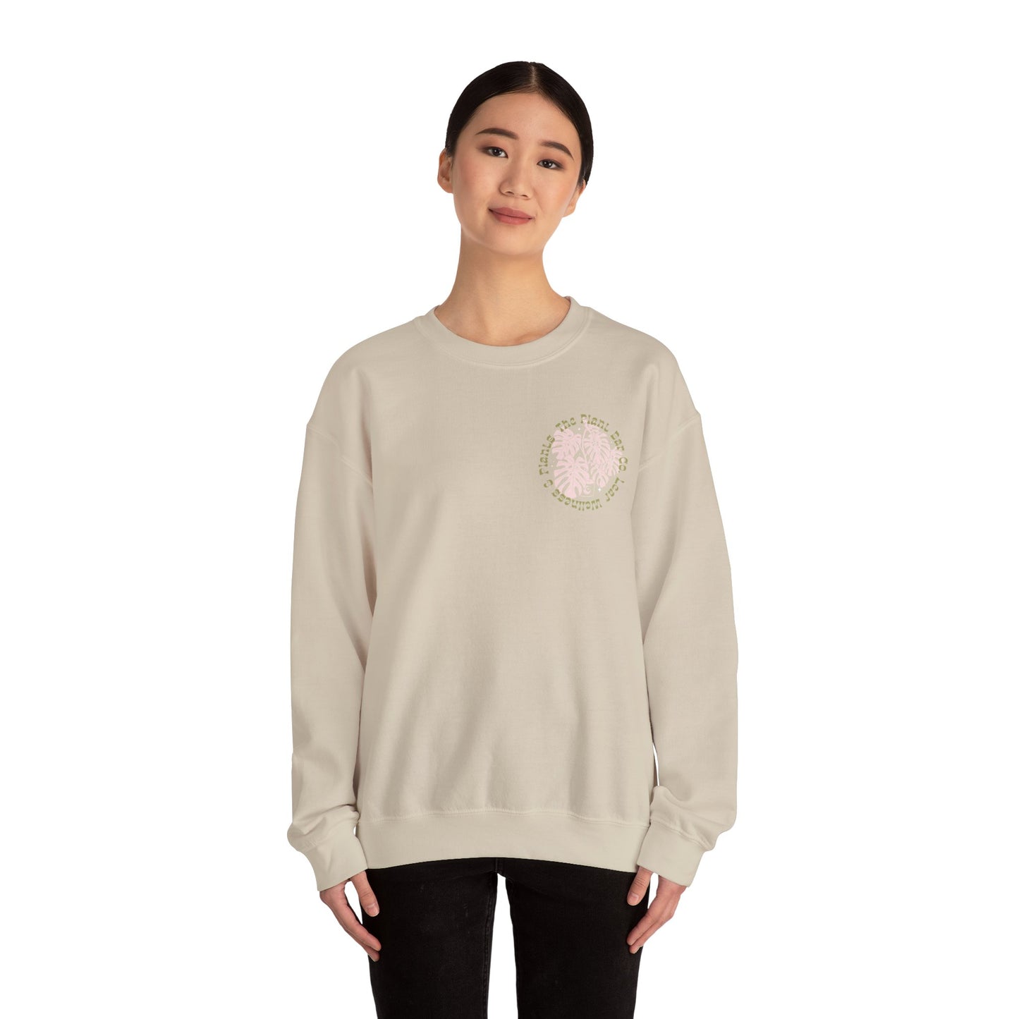 Damn Good Plant Parent Crewneck Sweatshirt - Leaf Wellness Edition
