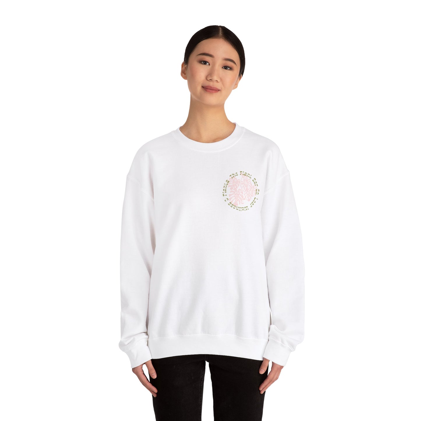Damn Good Plant Parent Crewneck Sweatshirt - Leaf Wellness Edition