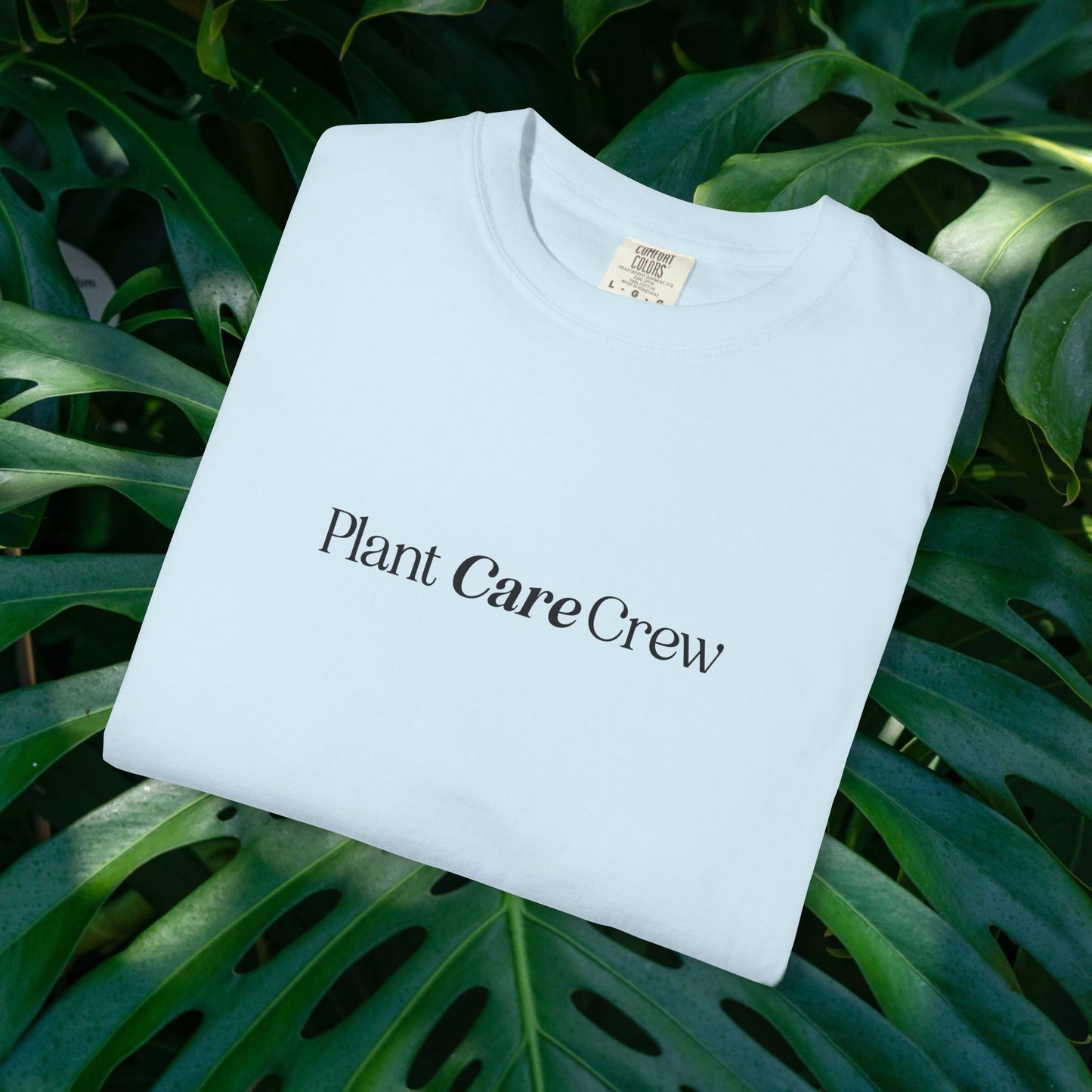 "Plant Care Crew" Unisex T-Shirt, Eco-Friendly, Gift for Gardeners, Plant Lover Apparel, Casual Wear, Houseplant Gifts