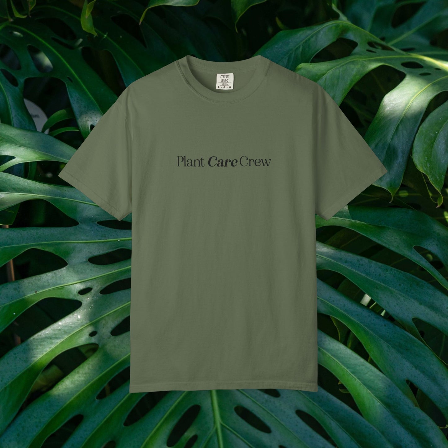 "Plant Care Crew" Unisex T-Shirt, Eco-Friendly, Gift for Gardeners, Plant Lover Apparel, Casual Wear, Houseplant Gifts