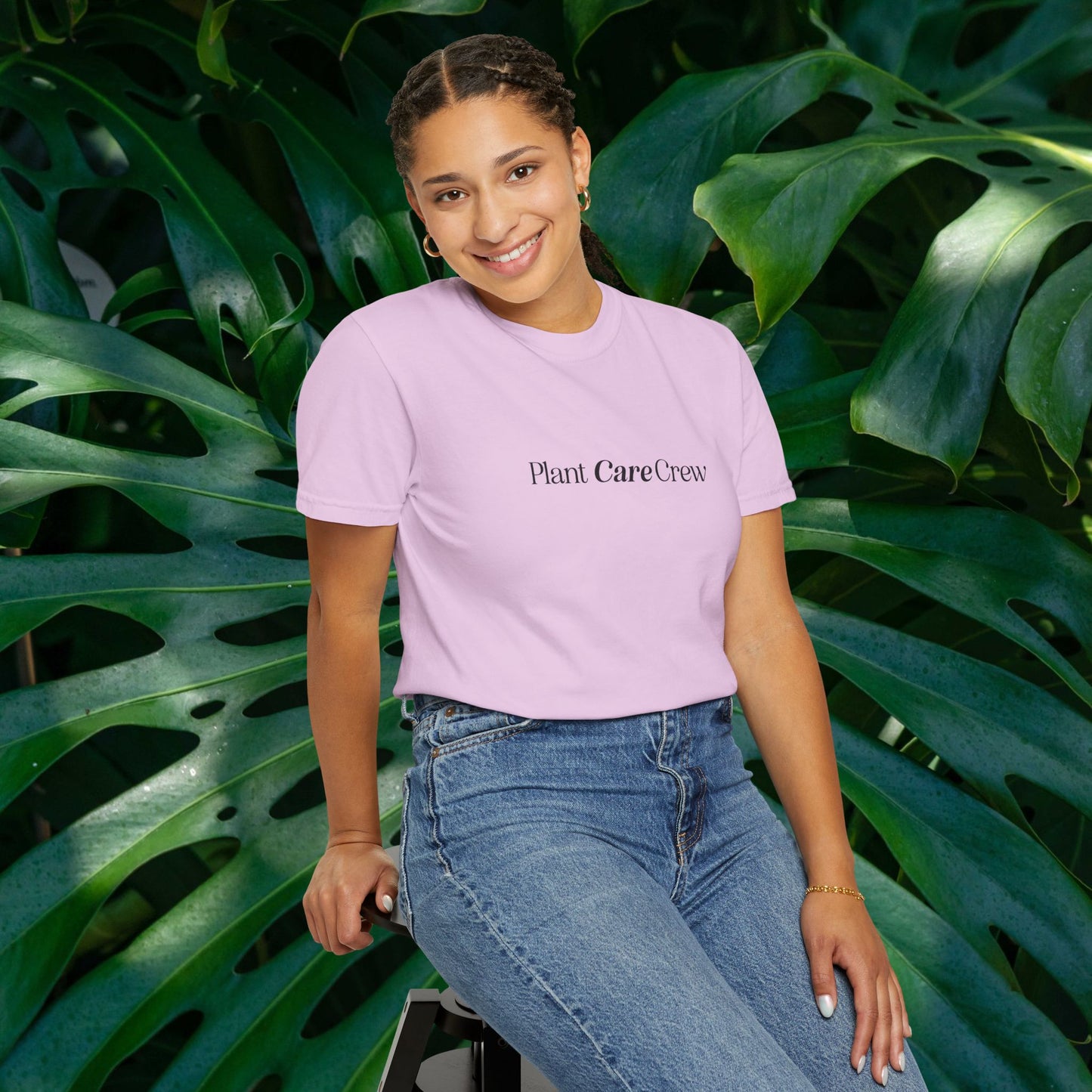 "Plant Care Crew" Unisex T-Shirt, Eco-Friendly, Gift for Gardeners, Plant Lover Apparel, Casual Wear, Houseplant Gifts