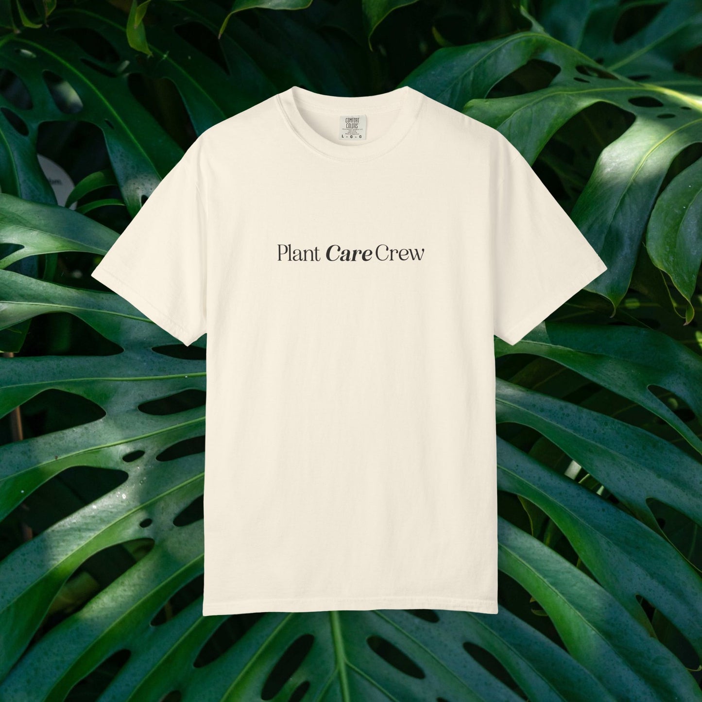 "Plant Care Crew" Unisex T-Shirt, Eco-Friendly, Gift for Gardeners, Plant Lover Apparel, Casual Wear, Houseplant Gifts
