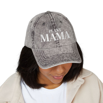 Plant Mama Vintage Embroidered Cap