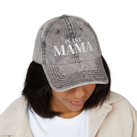 Plant Mama Vintage Embroidered Cap
