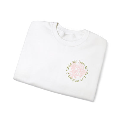 Damn Good Plant Parent Crewneck Sweatshirt - Leaf Wellness Edition