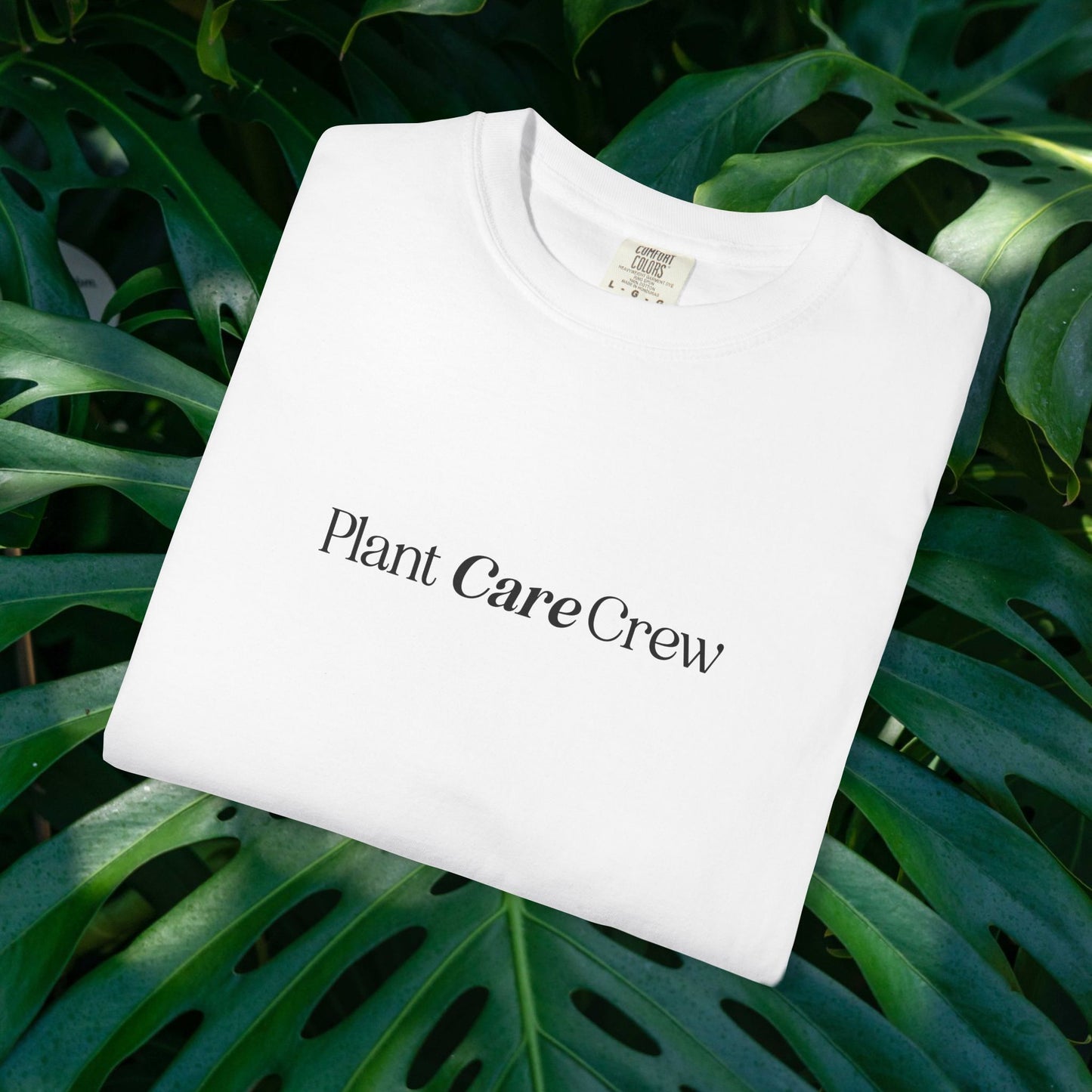 "Plant Care Crew" Unisex T-Shirt, Eco-Friendly, Gift for Gardeners, Plant Lover Apparel, Casual Wear, Houseplant Gifts