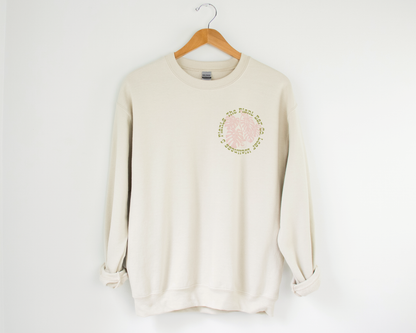 Damn Good Plant Parent Crewneck Sweatshirt - Leaf Wellness Edition