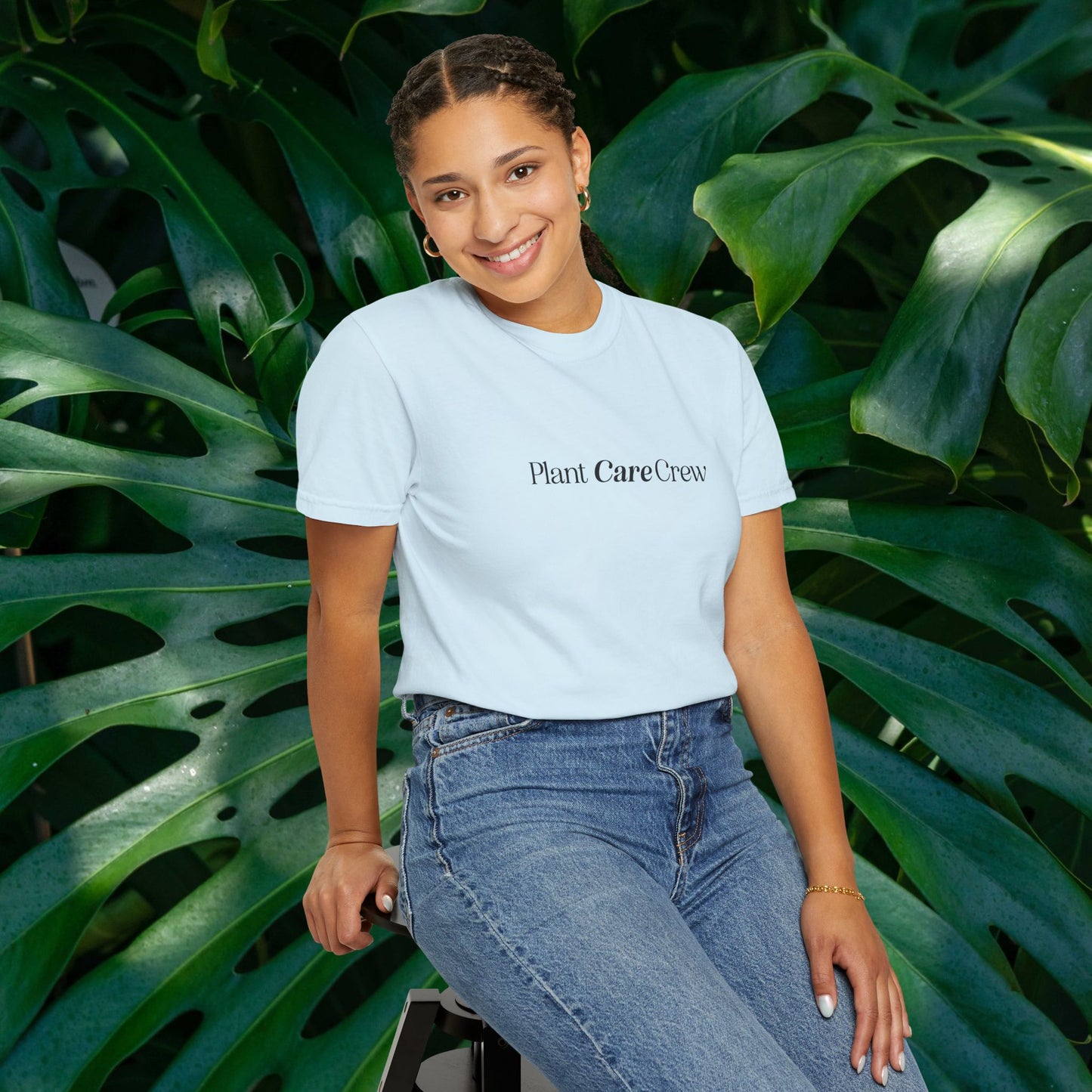 "Plant Care Crew" Unisex T-Shirt, Eco-Friendly, Gift for Gardeners, Plant Lover Apparel, Casual Wear, Houseplant Gifts