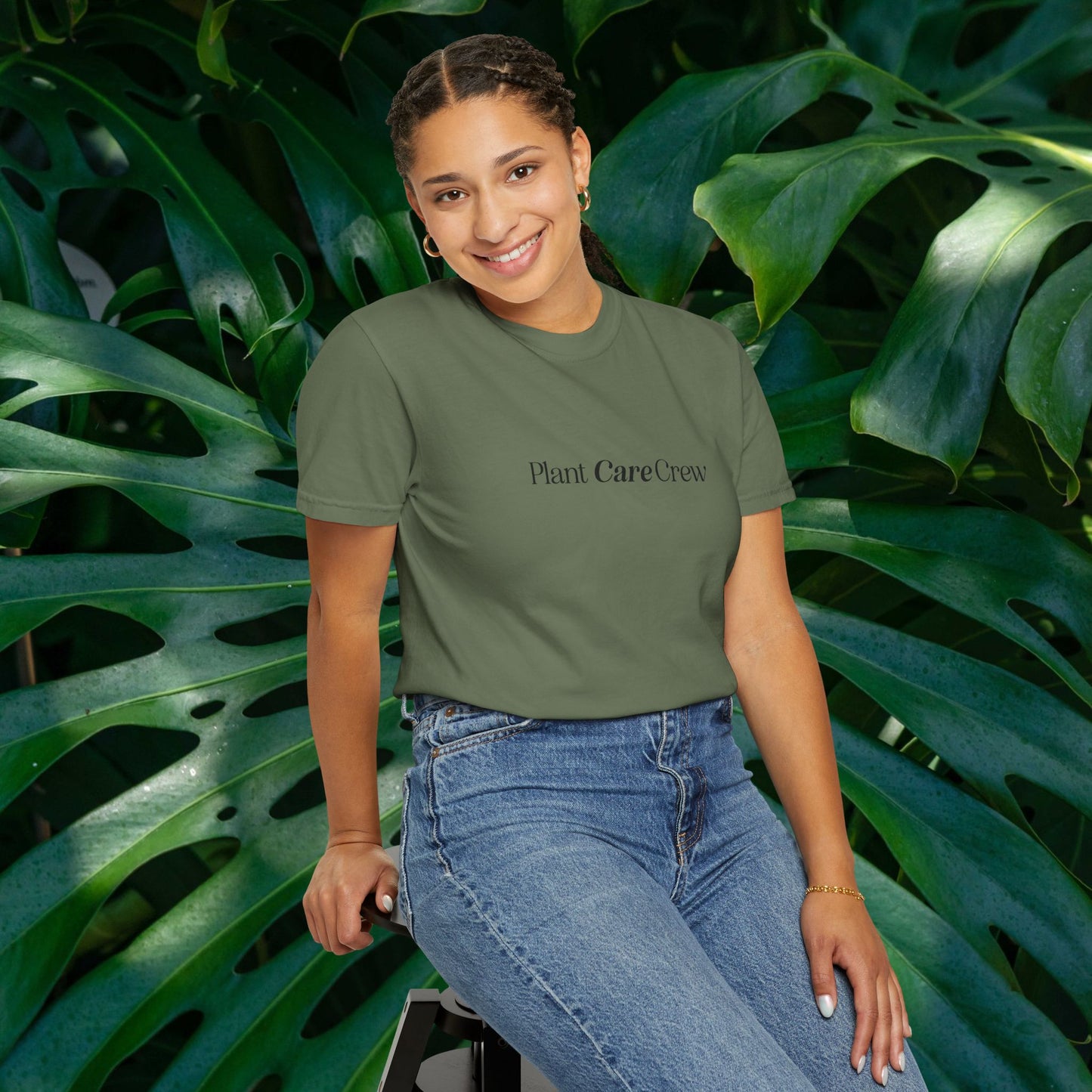 "Plant Care Crew" Unisex T-Shirt, Eco-Friendly, Gift for Gardeners, Plant Lover Apparel, Casual Wear, Houseplant Gifts