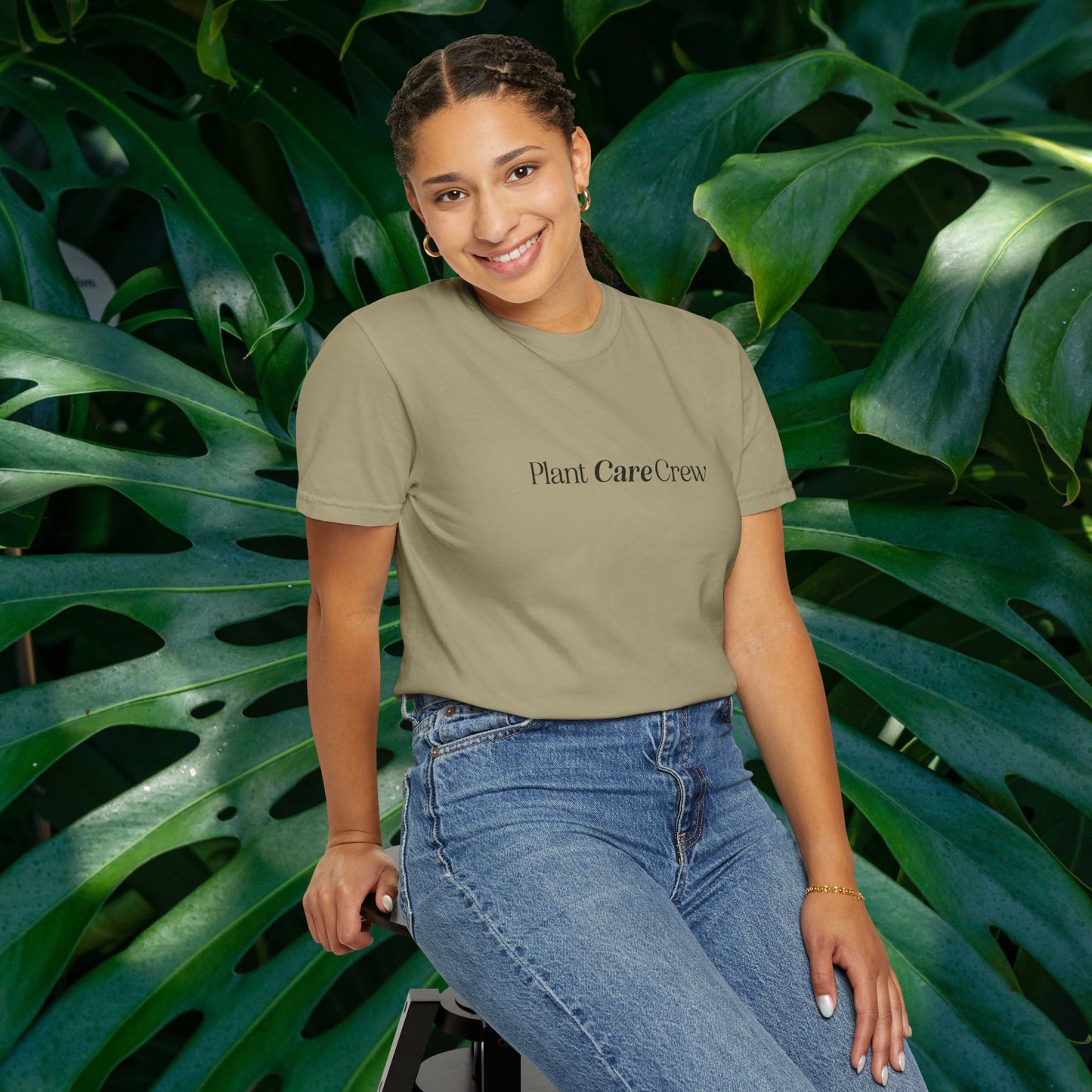 "Plant Care Crew" Unisex T-Shirt, Eco-Friendly, Gift for Gardeners, Plant Lover Apparel, Casual Wear, Houseplant Gifts