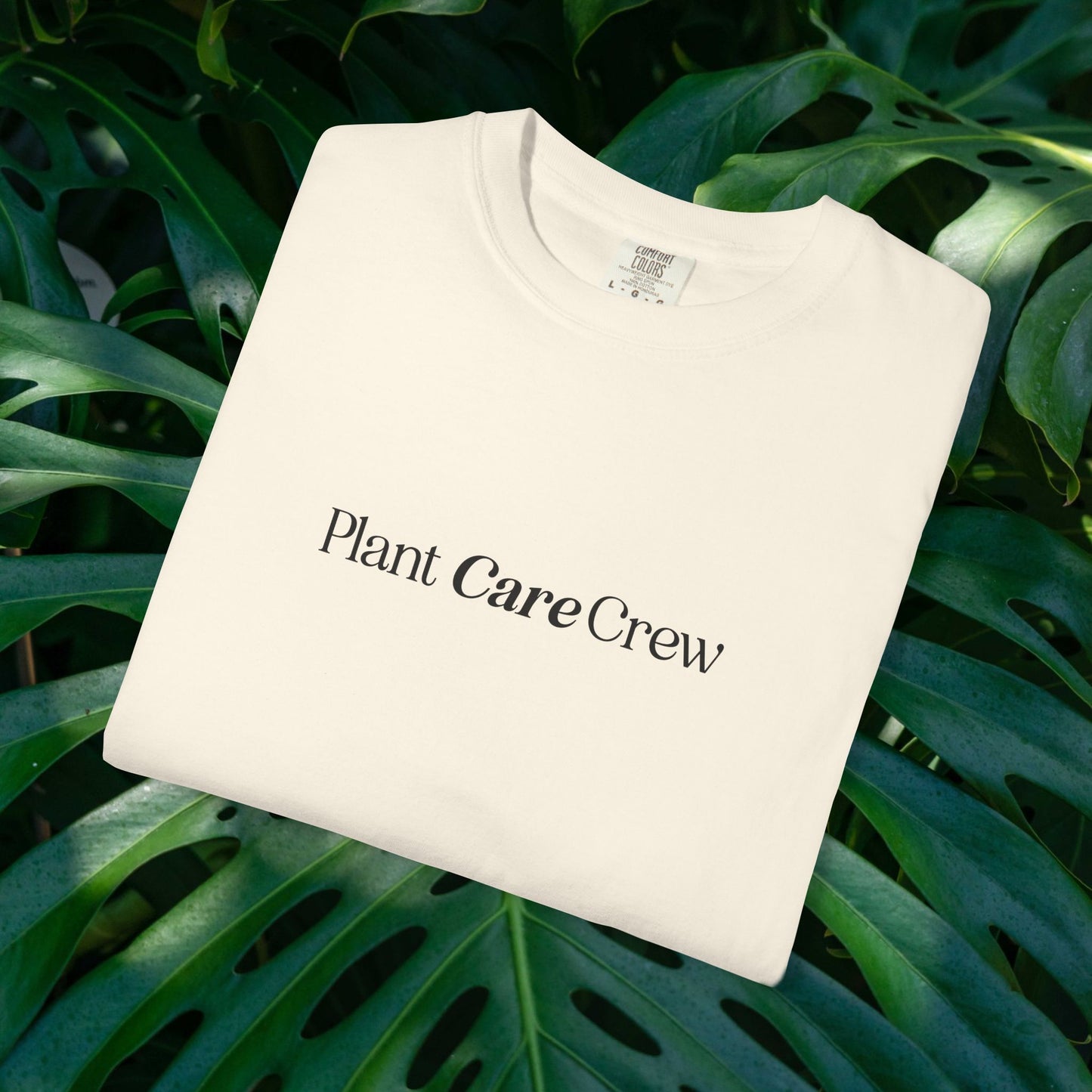 "Plant Care Crew" Unisex T-Shirt, Eco-Friendly, Gift for Gardeners, Plant Lover Apparel, Casual Wear, Houseplant Gifts