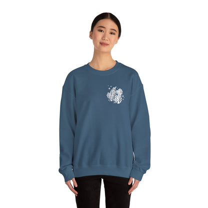 Moon Monstera Crewneck Sweatshirt
