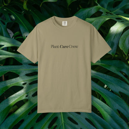 "Plant Care Crew" Unisex T-Shirt, Eco-Friendly, Gift for Gardeners, Plant Lover Apparel, Casual Wear, Houseplant Gifts