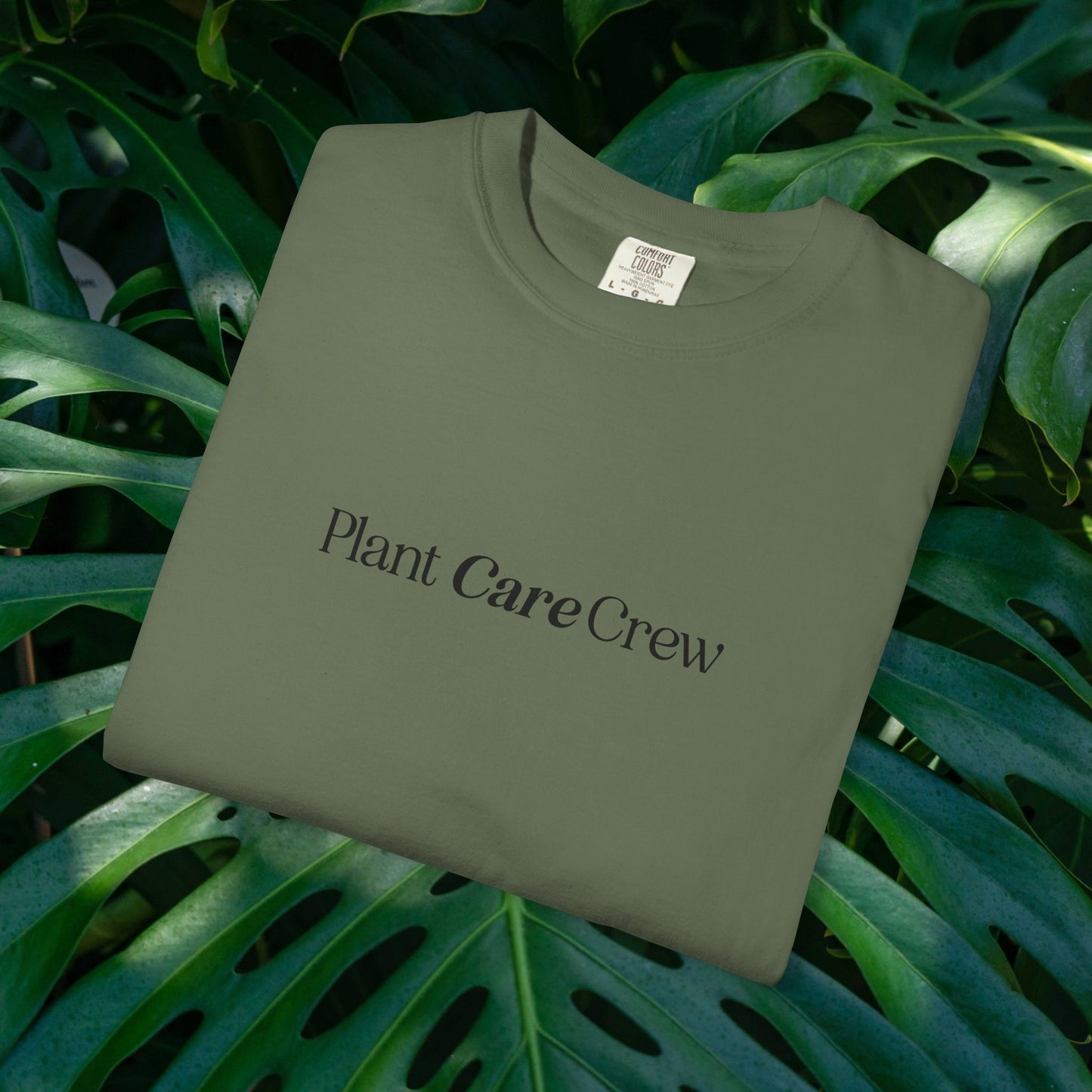 "Plant Care Crew" Unisex T-Shirt, Eco-Friendly, Gift for Gardeners, Plant Lover Apparel, Casual Wear, Houseplant Gifts
